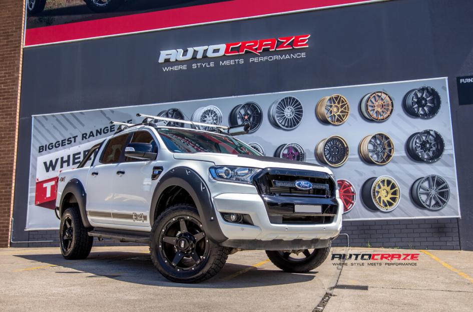 FORD RANGER GD04 MATTE BLACK